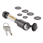 Hitch Receiver Pin Lock Trailer Receiver Lock Compatible With Universal