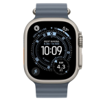 Apple Iwatch Ultra 3 49MM Natural Titanium Anchor Blue Ocean Band – New