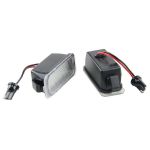 2 X LED License Plate Light Tag Lamp For Ghibli Compatible With Maserati