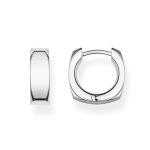 Square Modern Hoop Earrings