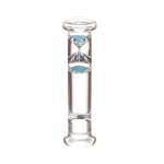 Floating Glass Timer Blue & Clear