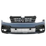 Vw Tiguan 2 R-line Upgrade Style Front Bumper Complete With Pdc + Washer Holes 16-21 - Spares Direct