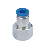 AirCraft Pu Hose Fitting Straight Stud 6MM-1 8" F