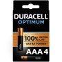 Duracell Optimum Batteries Aaa 4 Pack