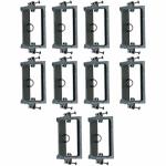 Arlington LVS1 Screw On Single Gang Low Voltage Mounting Bracket 10 PACK