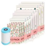 12-PACKS Vacuum Seal Storage Bags With Electric Pump For Clothes Blankets