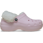Classic Platform Fuzz Lined Clog - Pink Milk W11