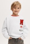 Cotton On License Felix Fleece Crew Neck - Lcn Mar Snow Marle spiderman Skate