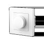 Dimmer Switch H2 Eu 2 In 1 With Neutral & No Neutral White Aq-ctrl-dim-sw-wall-w