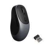 BM24 Silent Wireless Mouse Bluetooth 5.2 & 2.4GHZ 2400 Dpi 120H Battery - New
