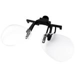 Multi Sharp Flip & Focus Clip On Magnifier 2.5 In Plastic Sleeve MS3400 E