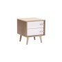 - Batti 2 Drawer Pedestal - Oak