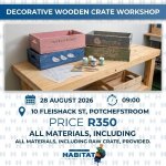 Wooden Crate Workshop 29 August 2026