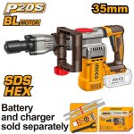 Ingco 20V Cordless Brushless Sds-hex Demolition Breaker 16J Bare Tool CDBLI20358
