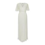 White Pleated Maxi Dress