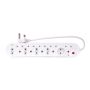 10 Way Multiplug With Surge Protection - Pack Of 4