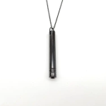 Mindful Breathing Necklace - Black