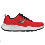 Skechers Men's Equalizer 5.0 Road Walking - Red black - UK8