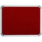 Parrot Info Board Aluminium Frame 900X600MM Burgandy BD0725U