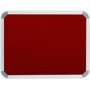 Parrot Info Board Aluminium Frame 900X600MM Burgandy BD0725U