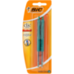 BIC Clic Green Medium Ballpoint Pens 2-PACK