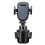 Car Cup Holder Phone Mount - 360 Rotatable Universal Cradle For All Phones