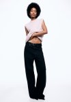 Wide Regular Jeans - Black