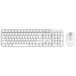 Volkano X Garnet Bluetooth Wireless Keyboard And Mouse Combo - White VKX-20008-WT