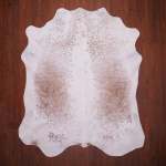As Grade Nguni Hide 625 Brown white L - Large Brown white Speckled