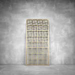 Wall Art D123 - 2900 X 1400 X 20 Indoor Matt Gold Cool White