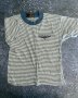 Gasolino Blue And White Striped Top 8Y