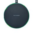 Global Cellular 10W Wireless Fast Charger Ultra-slim Charging Pad With LED Light For Iphone Samsung & Huawei