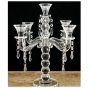 Crystal Five-arm Candelabra 37 Cm