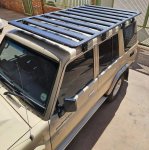 Toyota Land Cruiser 76 Bzt Full Roof Rack For