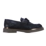 Suede Tassel Loafers -blue