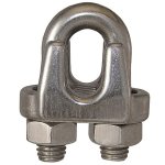 Wire Rope Clamp S st 8MM 5 16