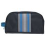 Clicks Mens Navy & Turquoise Toiletry Bag Small