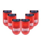 Solar Motion Detector Alarm Pack Of 6