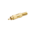 JX4071Y Rca Gold Male 2 Yellow Line