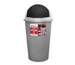 Dirt Dustbin 50LT Silver