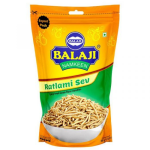 Ratlami Sev Spicy Gram Flour Noodles 190G - Crispy Cloven & Pepper Spiced Chickpea Strings Bold Pungent Ready-to-eat Hot Savou