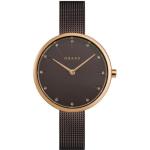 Notat-walnut Lds Brown Dial Brown Mesh Strap V233LXVNMN