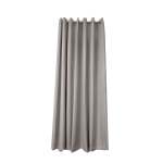 Clifton Self-lined Dim Out Taped Curtain - Platinum - 270 X 218CM