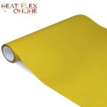 Classic Matt Mustard Heat Transfer Vinyl 500MMX1M