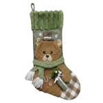 Bear Stocking 45X18CM - Boy
