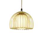 Sunbeam Metal Pendant Light Gold - Large