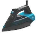 Defy 2600W Black With Blue Steam Iron - Ceramic Soleplate 240ML Water Tank Capacity Variable Steam Output Vertical Steam Anti-drip Anti-calc 1.3 Kg Weight