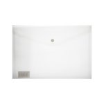 Treeline A5 Clear Pvc Carry Folder With Stud - Pack Of 12