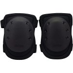 Plastic Black Knee Pad - Black Standard