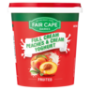 Fair Cape Dairies Peaches & Cream Flavoured Full Cream Yoghurt 1KG
